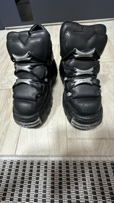 Кроссовки кожаные new rock m-106-s1 оригинал 41 размер