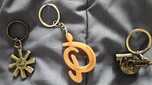 Conjunto 3 porta chaves