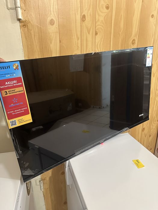 Телевизор Satelit 42F8001ST smart tv ,новый на запчасти