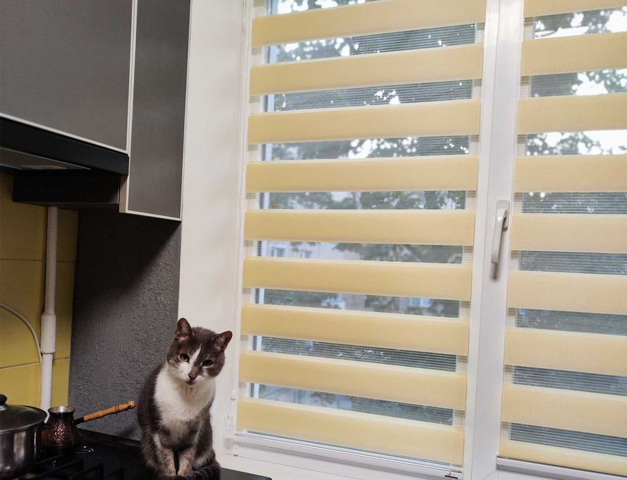 Жалюзи день ночь на окна точно до1️⃣мм Римские шторы Рулонные шторы А9