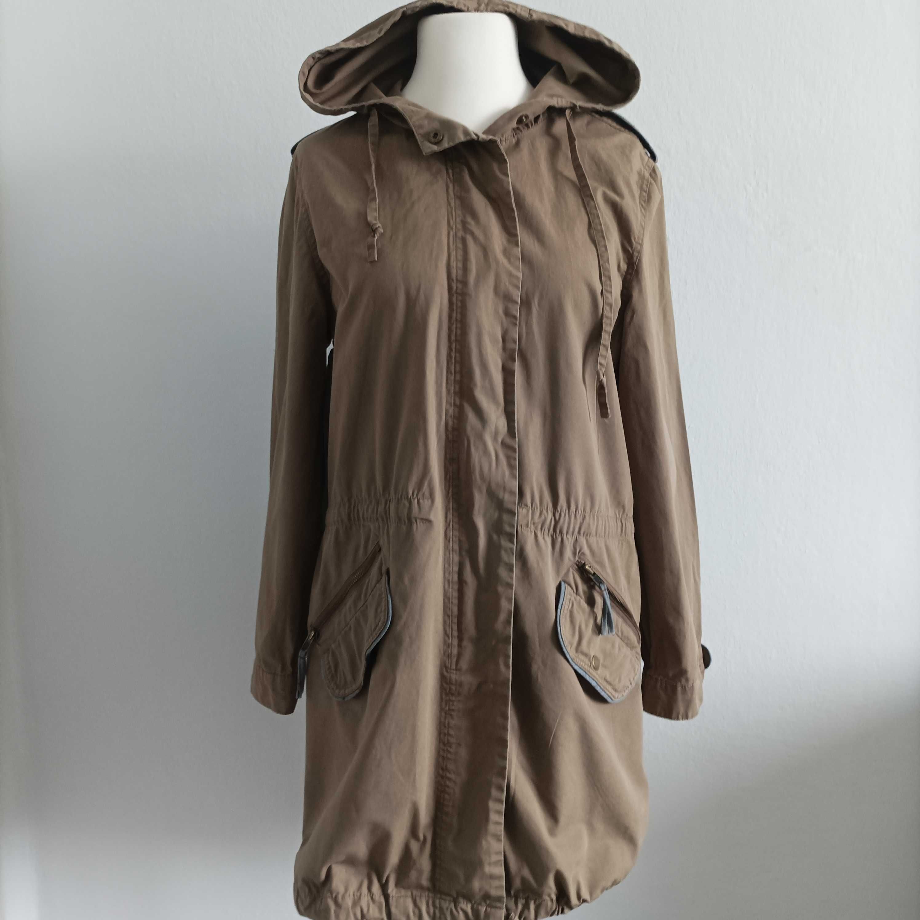 Kurtka Together typu parka khaki R-40