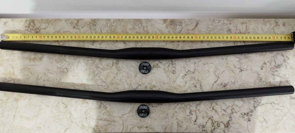 Kit Guidão mtb carbono toseek + Tampa de direção PRO carbono