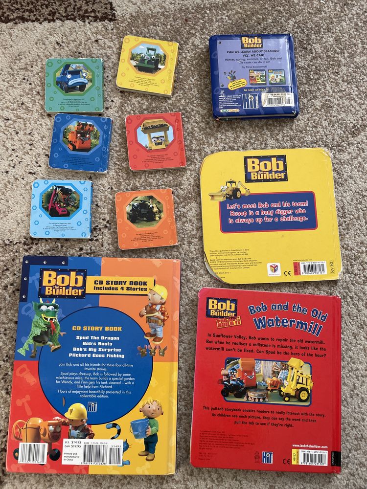 Bob the builder po angielsku zestaw