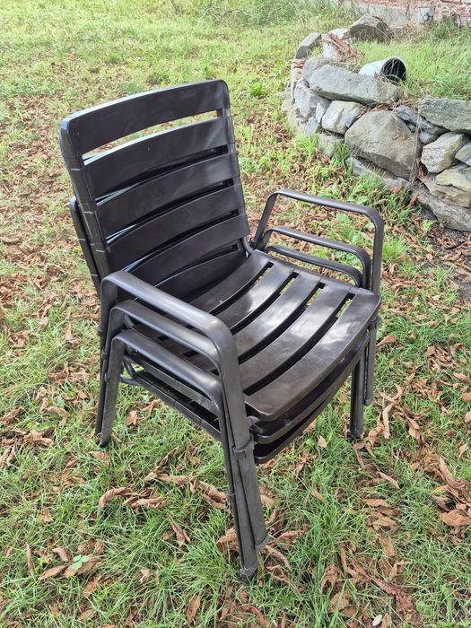 Krzesła tarasowe 3 szt.