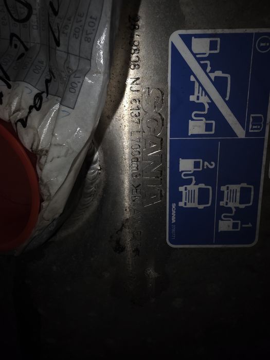 Zbiornik paliwa Scania Super 700L Nowy typ