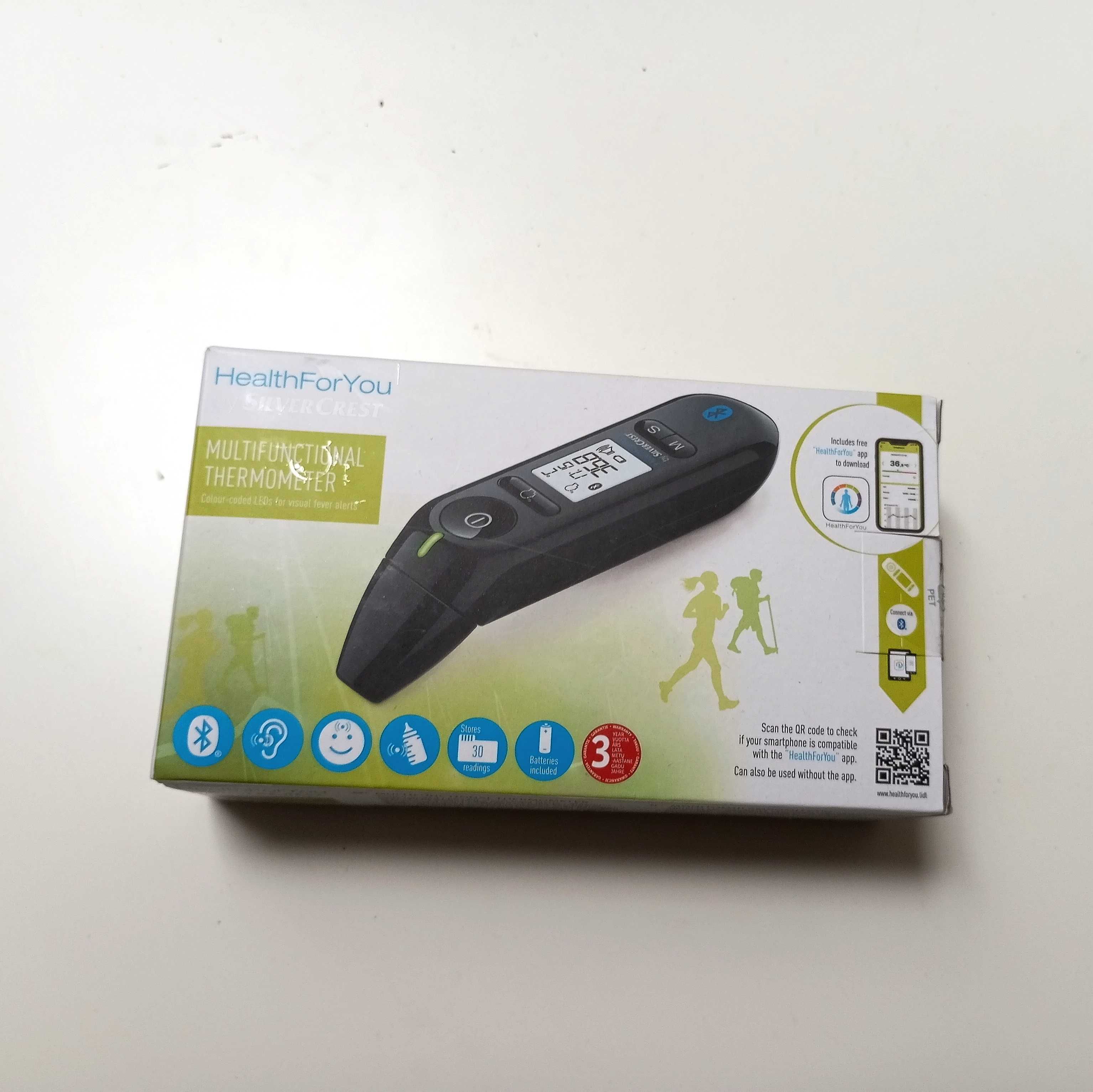 NOWY Termometr wielofunkcyjny Health For You by Silvercrest