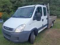 Iveco 35C17D  Iveco Daily Blizniak 35c17 Doka KLIMATYZACJA Webasto Hak Maly przebieg