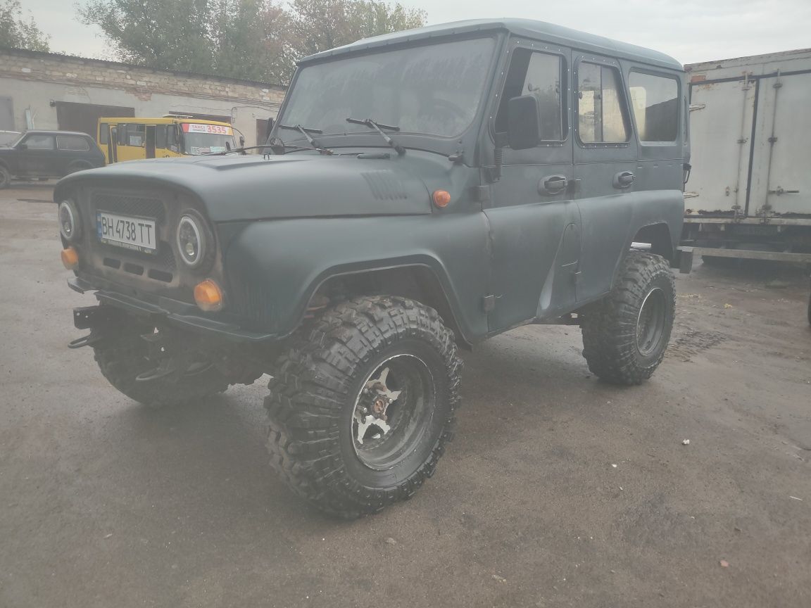 УАЗ Хантер на toyota мостах
