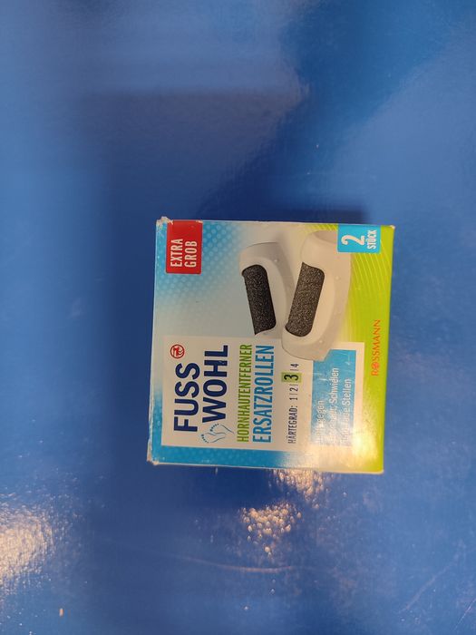 Wymienne nakładki, pilnik elektroniczny Fuss Wohl, Rossmann