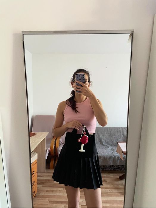 Szydełkowy breloczek wino aperol