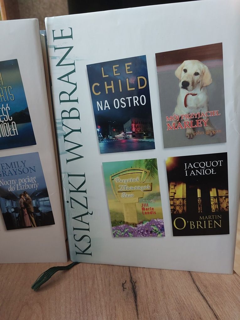 Książki: Na ostro, Mój przyjaciel Marley; Przystań złamanych serc