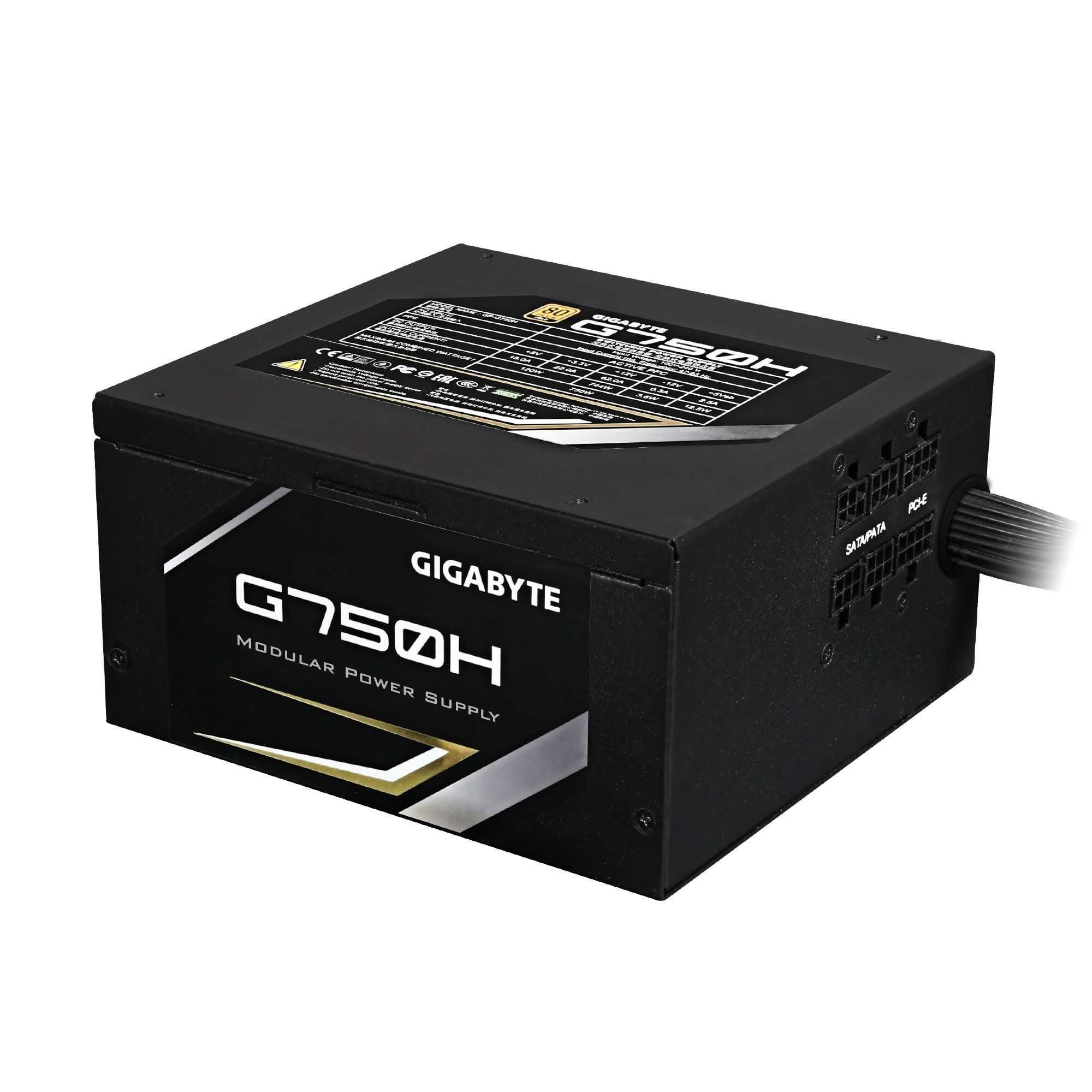 Fonte Gigabyte G750H 750w 80 Plus GOLD Modular - COMO NOVA