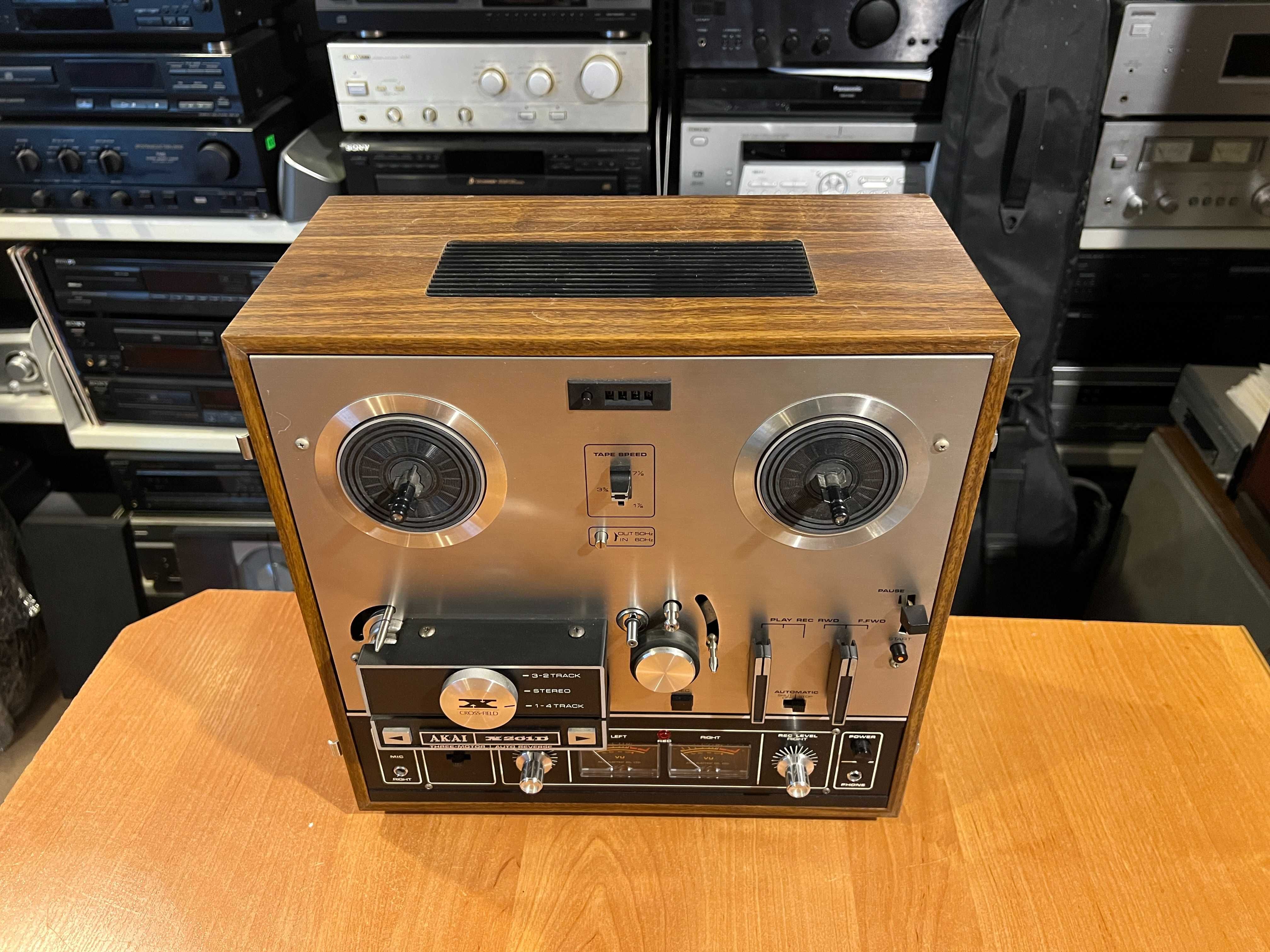 Magnetofon szpulowy Akai X-201D, Audio Room