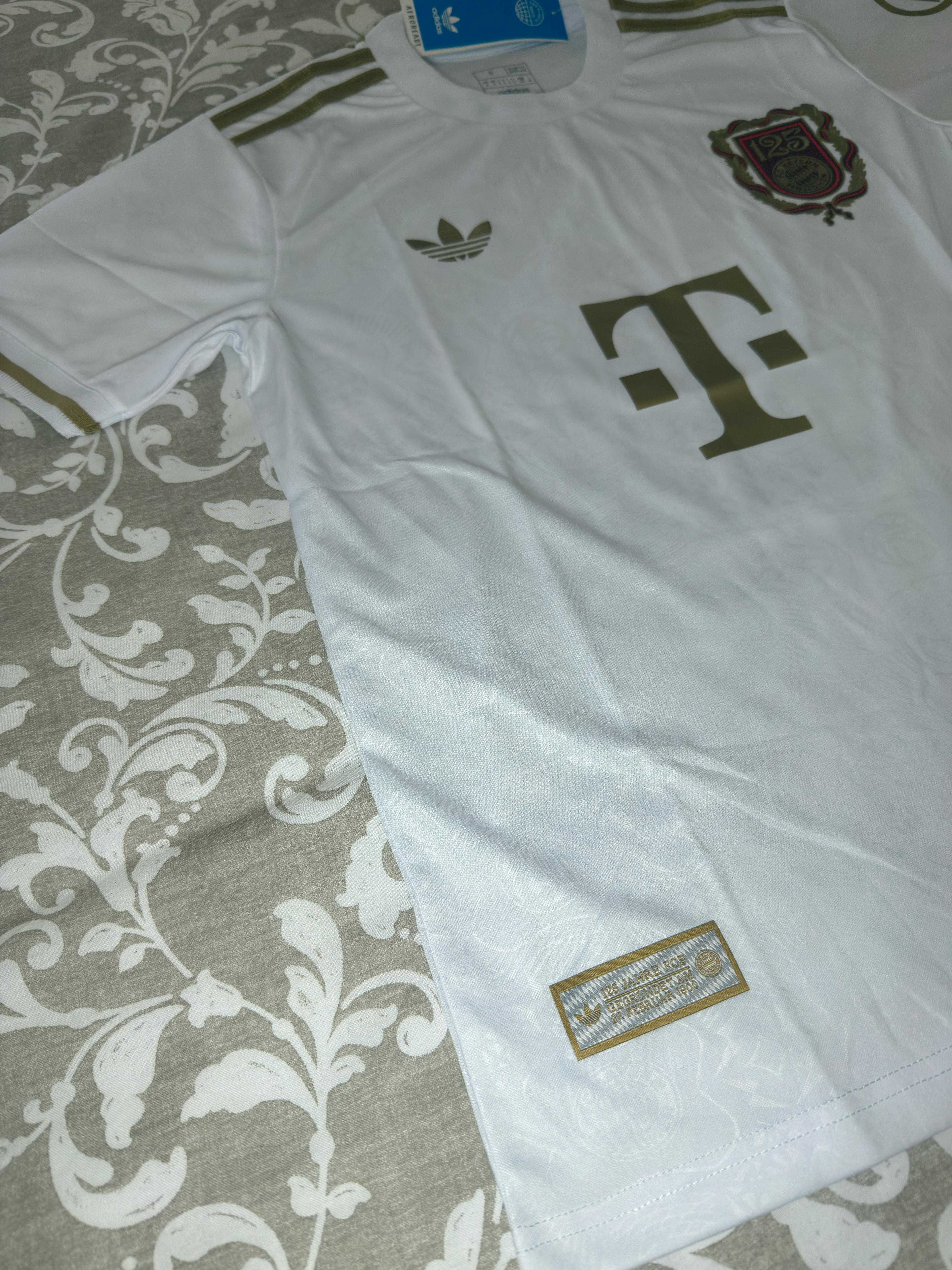 Camisola edição especial(125 anos)-Bayern Munich 2024/2025-Nova-Tam. S