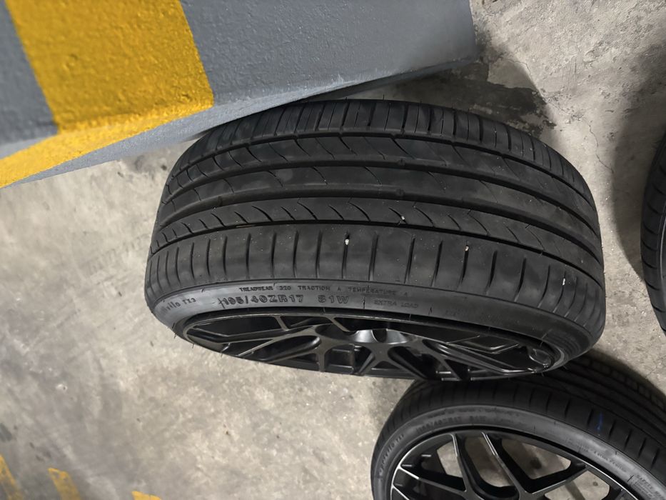 Jantes 17 4x100/108 japan racing JR18