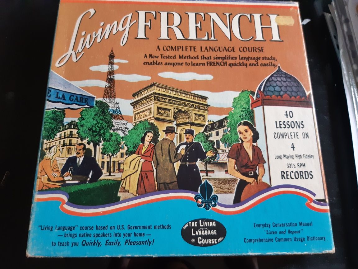 Curso francês vintage Living French