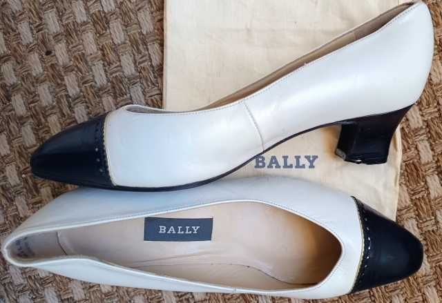 Sapatos «Bally», clássicos, couro, qualidade superior, 5 1/2, NOVO