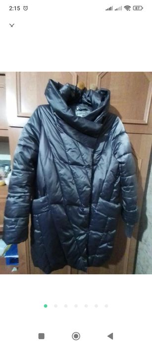 Зимова жіноча куртка розмір 44