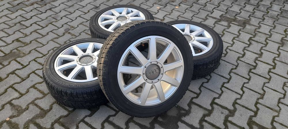 Felgi Audi 5x100/5x112/ET38/S-Line/Koła/Opony Zimowe 215/55 R17/Tanio