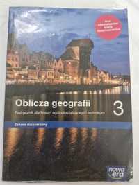 Oblicza geografii 3, podręcznik,rozszerzony