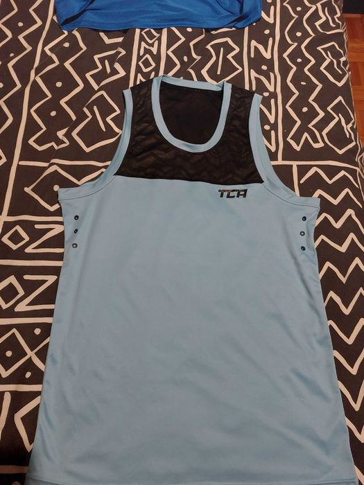 Tee shirt sem mangas de desporto