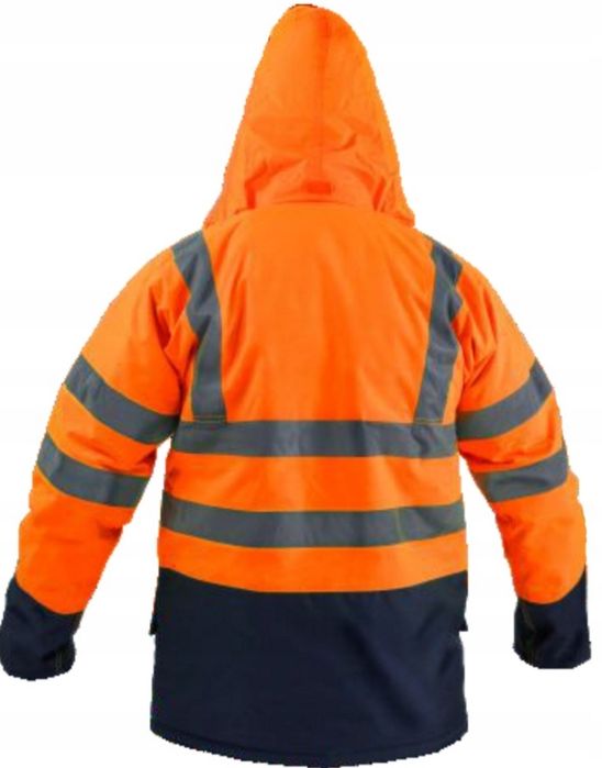 Kurtka zimowa odblaskowa "Stalco" (XL)