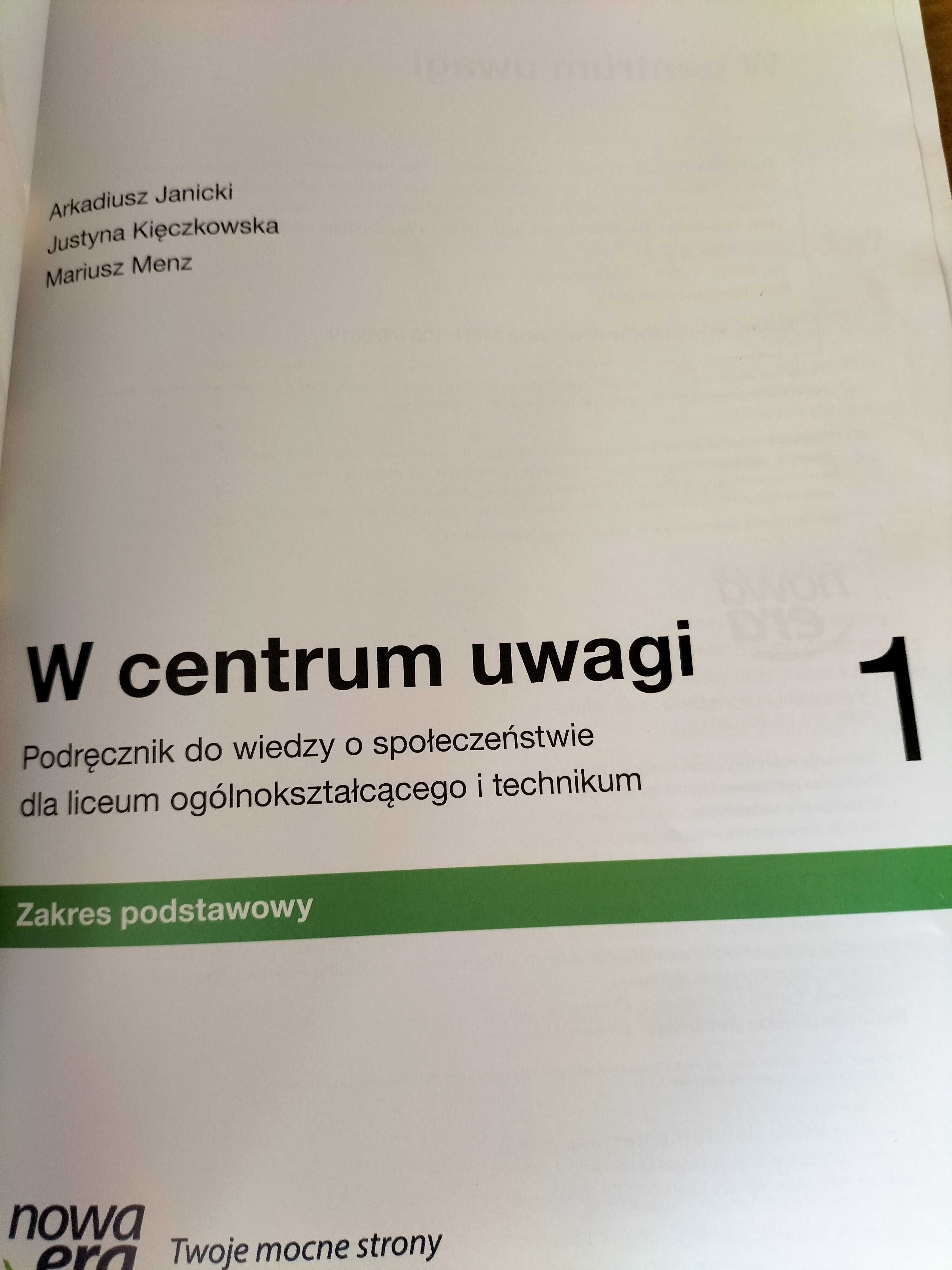 W centrum uwagi 1-podr.do WOS dla LO i technikum