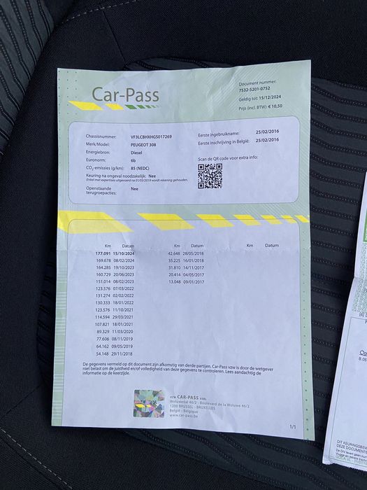 Peugeot 308 2016 року