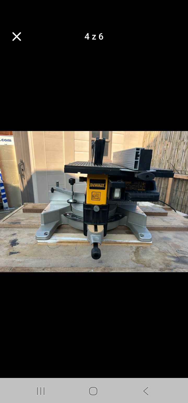 Sprzedam Stołową pilarkę ukosową  Dewalt dw711 qs