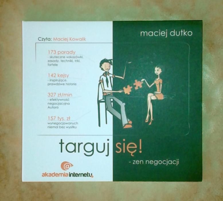 BESTSELLER "Targuj się!" Maciej Dutko. Autograf/dedyk -31%