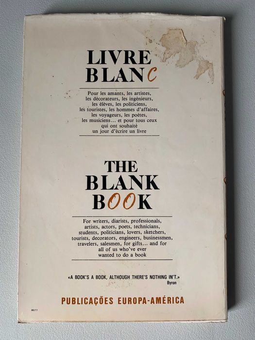 O Livro em Branco