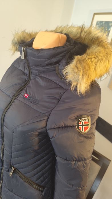 Kurtka pikowana Geographical Norway Abeille Lady płaszcz przejściowa