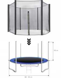 Siatka zabezpieczająca do trampoliny 6ft (180-183cm)