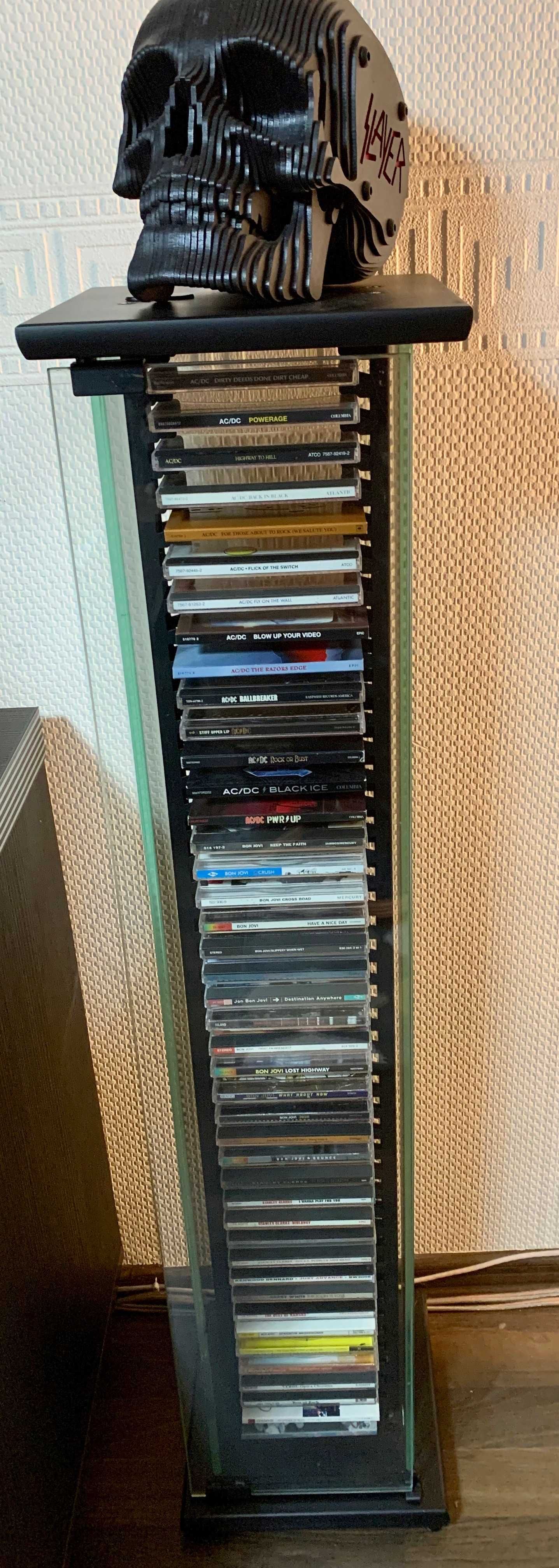 Стійка для компактів (CD Rack) для 43 дисків (вінтажна Ikea)