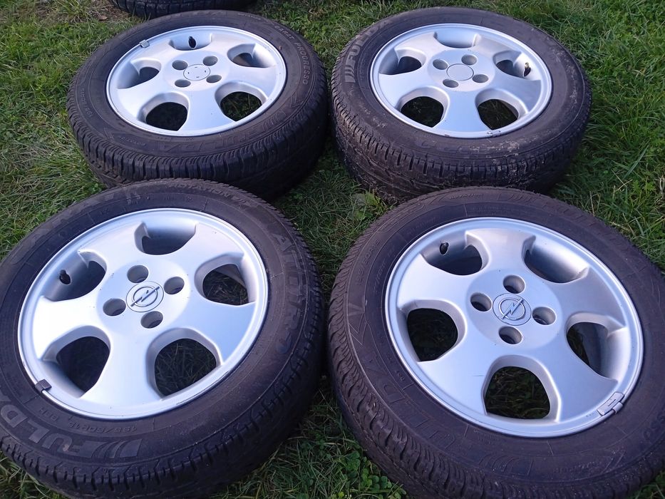 felgi aluminiowe 4x100 opel corsa combo astra g vectra opony lato 195/