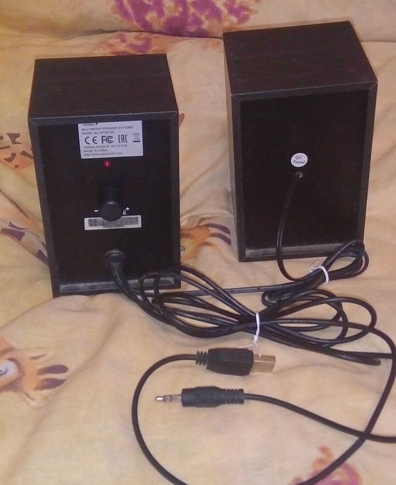 Колонки Genius SP-HF160 USB Деревянные