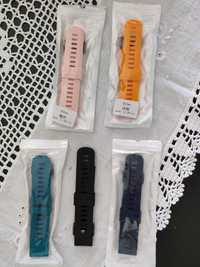 Braceletes de silicone 22mm para smartwatch