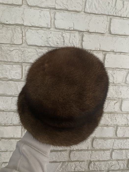 Шапка натуральне хутро норка меховая шапка Rosenberg Lenhart