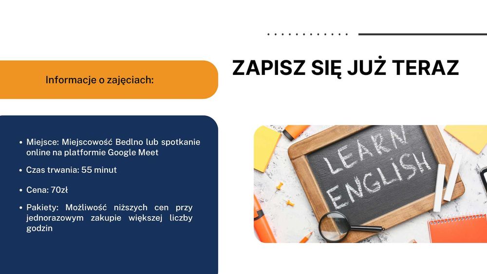 Korepetycje dla uczniów szkół podstawowych: Neuro-Angielski