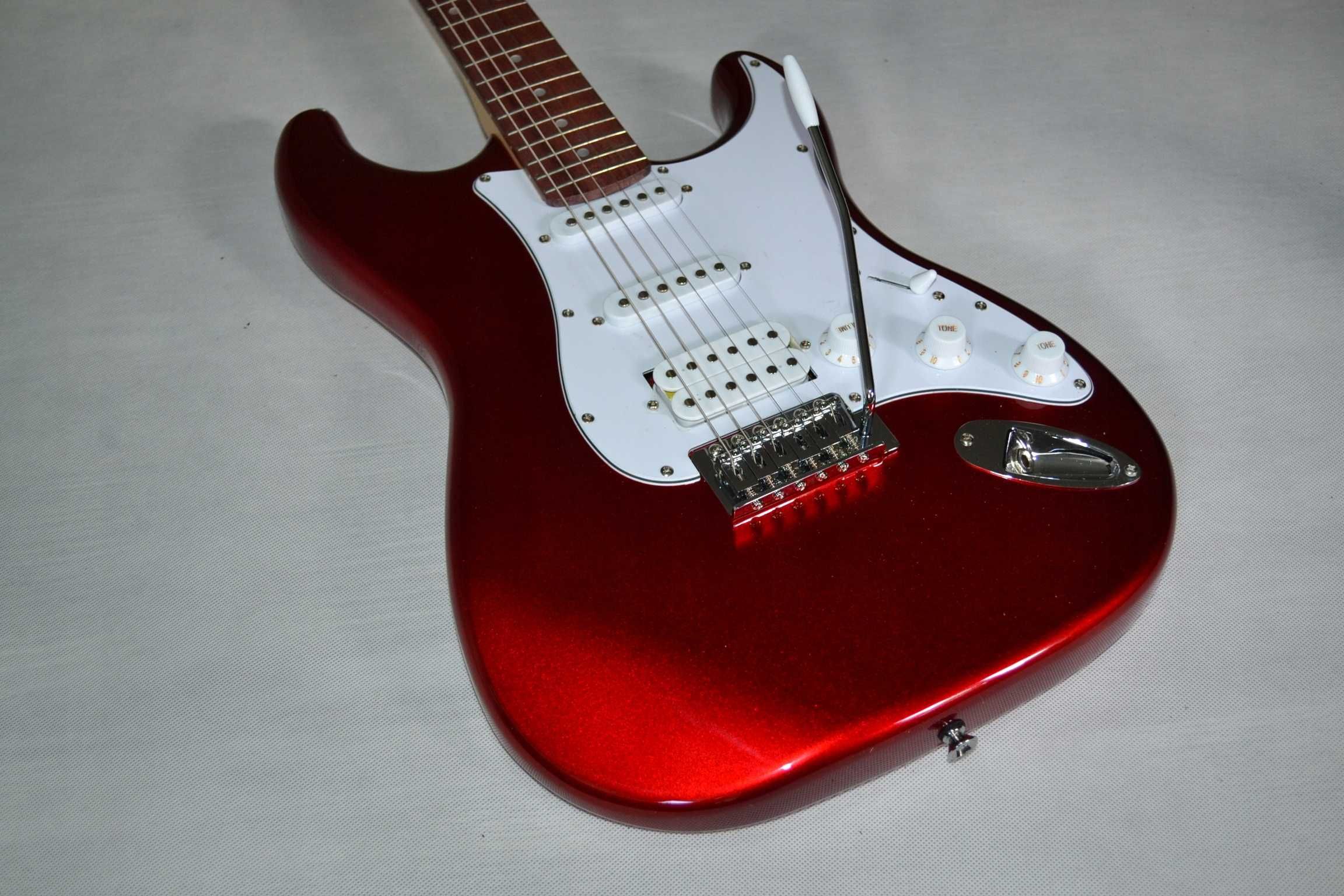 Harley Benton ST-20 HSS CA stratocaster gitara - ustawiona!