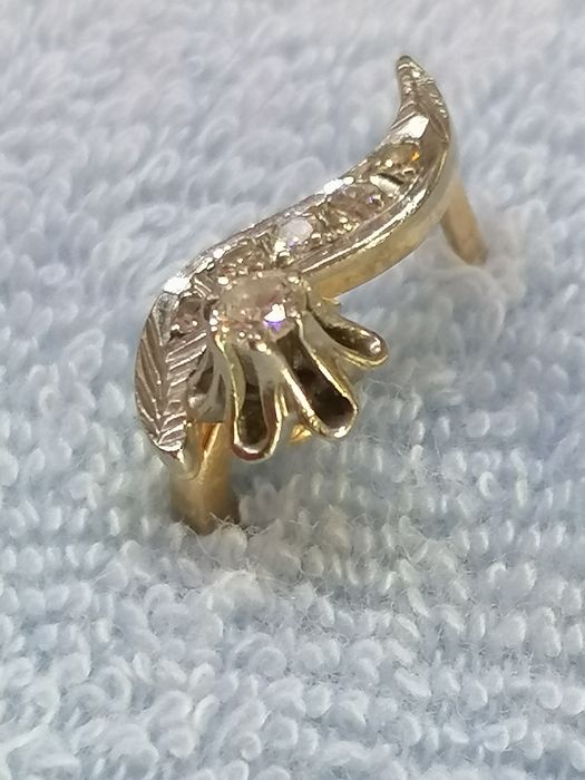 Бриллиантовые серьги запятые времен СССР