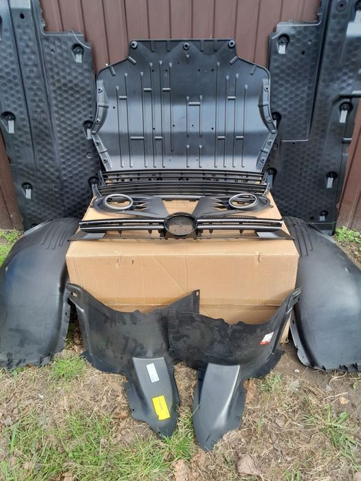 Захист двигуна кузова  Golf 6 Гольф 6  днища защита мотора підкрильник