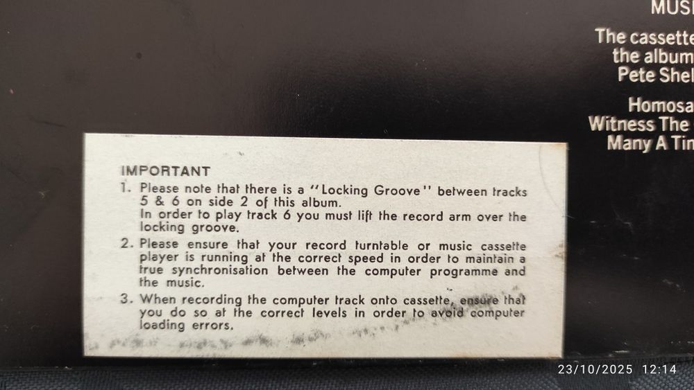 Pete Shelley - XL-1 LP
