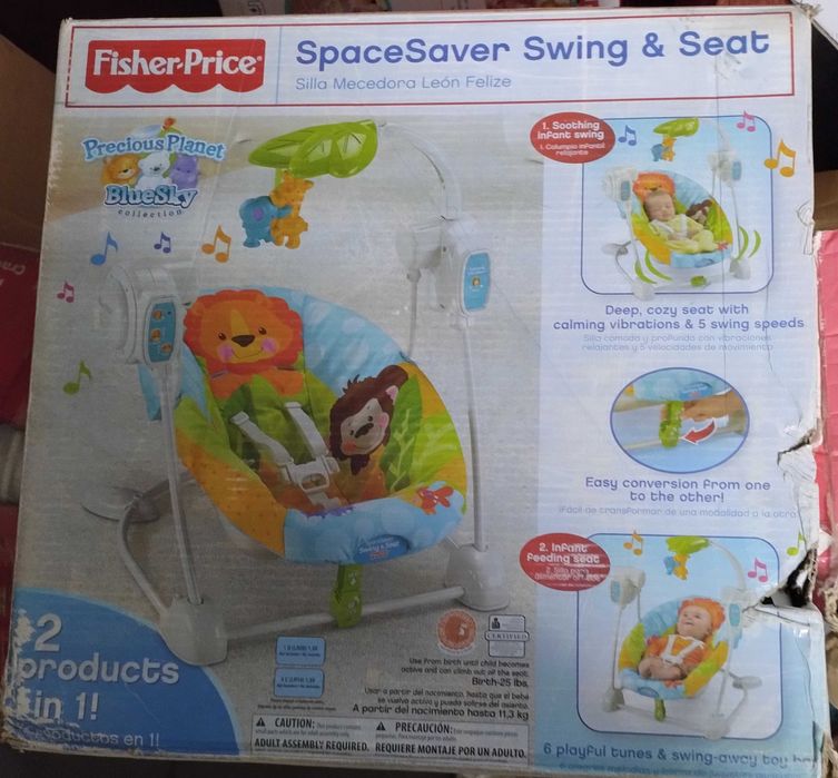 Huśtawka Fisher Price Precious Planet BlueSky T1457