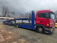 Scania R420  Autotransporter Kasbohrer Metago/Metago