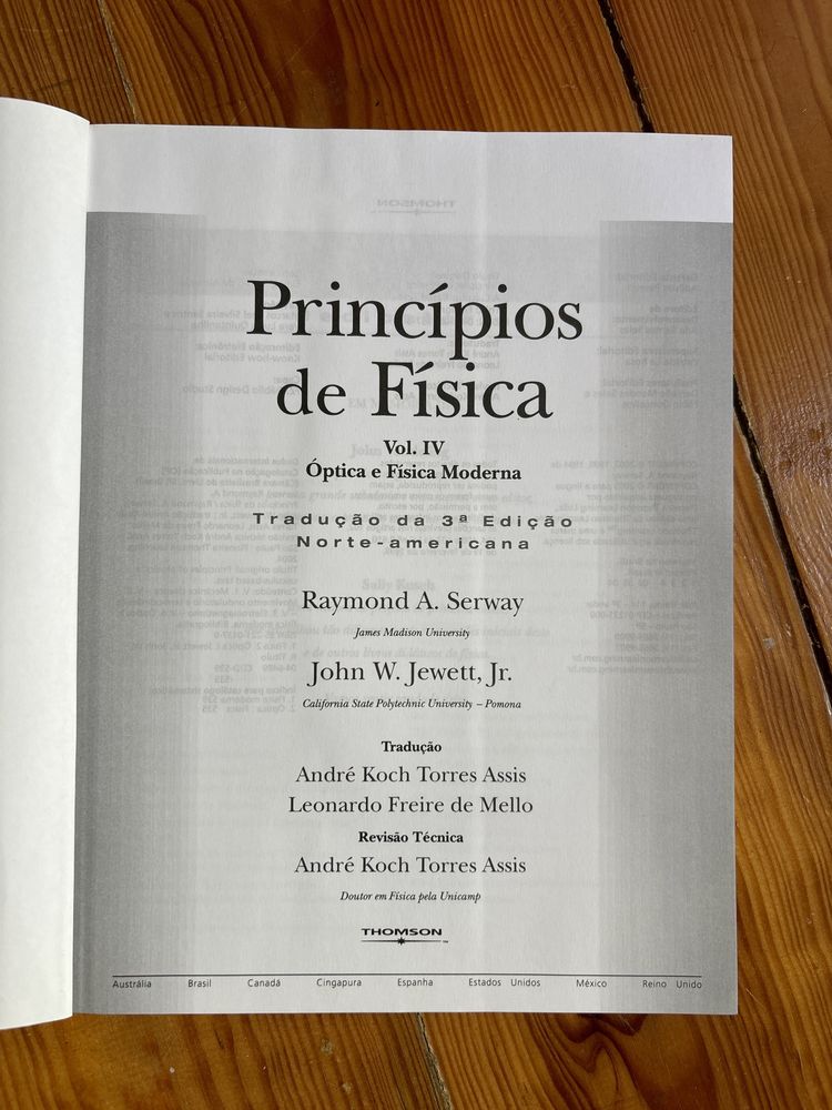 Princípios de Física - Volume 4