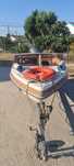 Barco Semicabinado 4m – Mustang c/ Motor 30cv + Atrelado Inox