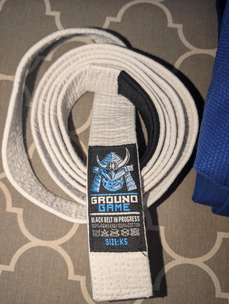 Kimono Tatami F3 damskie jiu jitsu, pas Ground Game gratis