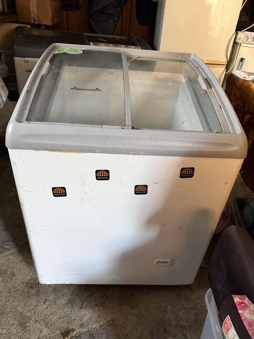 Zamrazarka skrzyniowa z szybami przesownymi w pelni sprawna okazja