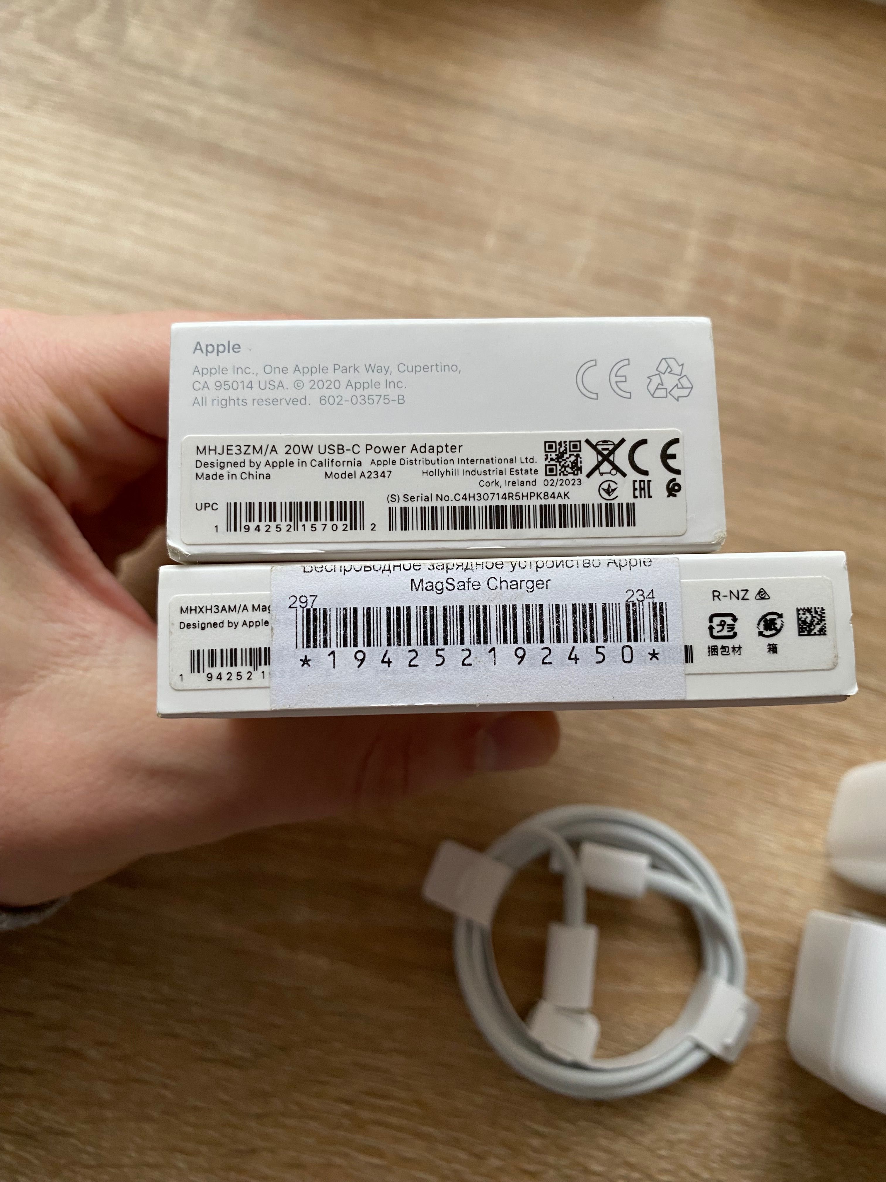 Нові оригінальні швидкі зарядки Apple Ipad 20w A2347/2305